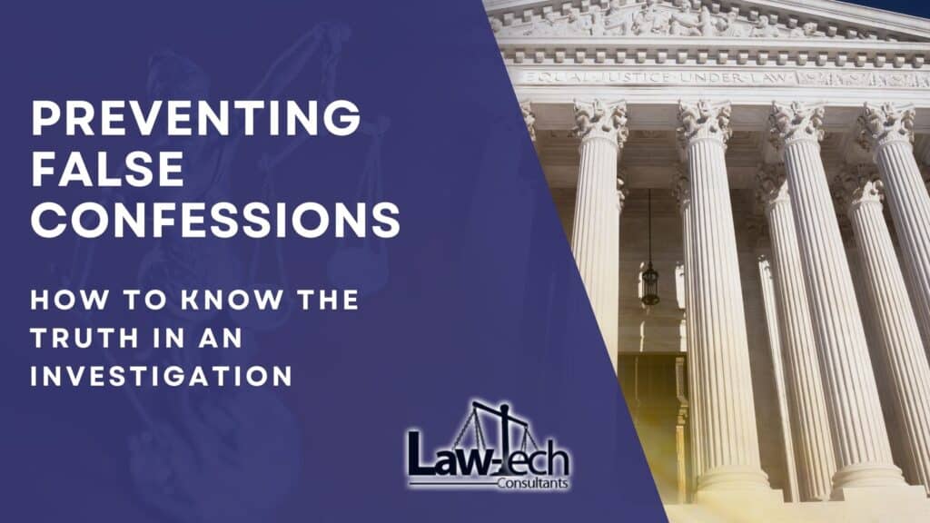 preventing false confessions